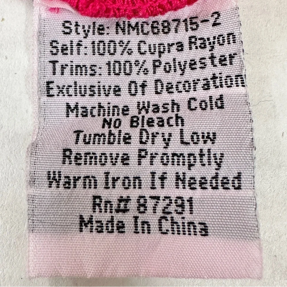 Johnny Was Vanessa Red Embroidered Top - Picture 14 of 15